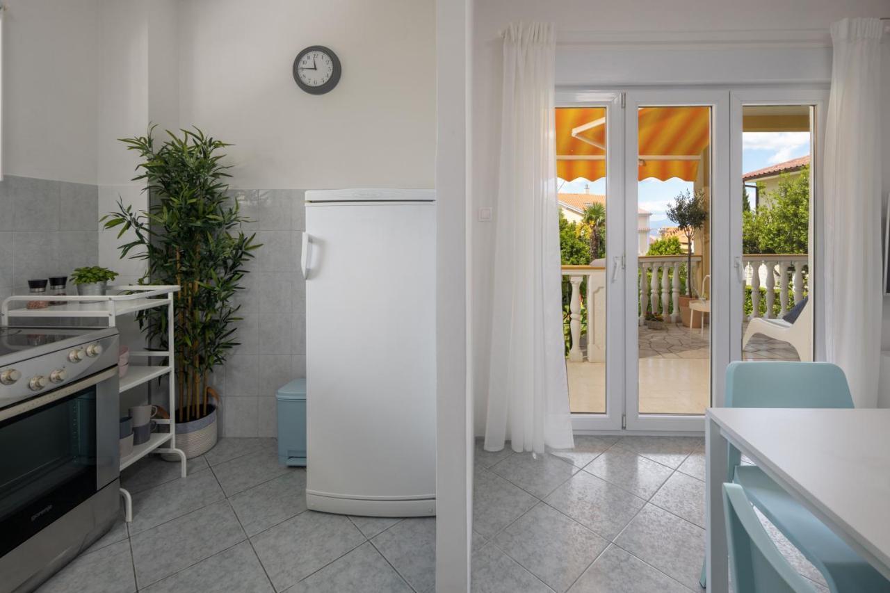 Ferienwohnung App Blue, Selce Exterior foto